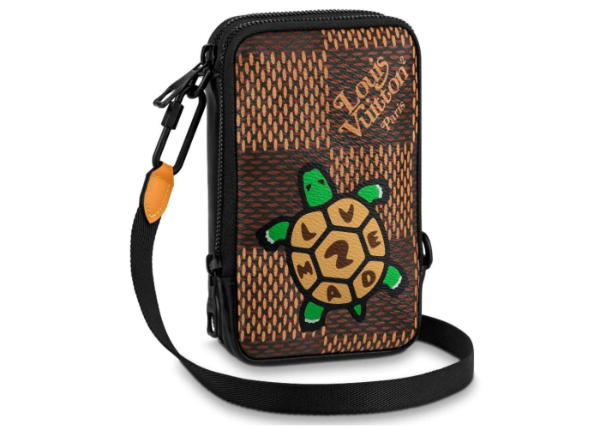 Louis Vuitton Louis Vuitton x Nigo Double Phone Pouch