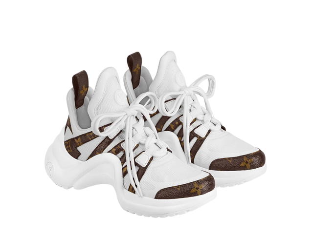 Louis Vuitton Louis Vuitton LV Archlight Trainers Monogram White (W) - view 2