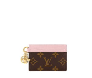 Buy Louis Vuitton Card Holder In Monogram Coated Canvas And Cowhide Leather Rose Ballerine Pink at Sasom – Authentic and Ready to Ship