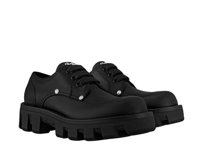 Louis Vuitton Louis Vuitton LV Checker Derby In Calf Leather Black - view 2