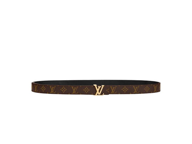 Louis Vuitton Louis Vuitton LV Iconic 20mm Reversible Belt In Monogram Canvas And Leather With Gold-Color Hardware - view 1