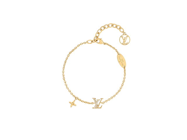 Louis Vuitton Louis Vuitton LV Iconic Bracelet In Metal With Gold-Color Finish Hardware - view 1