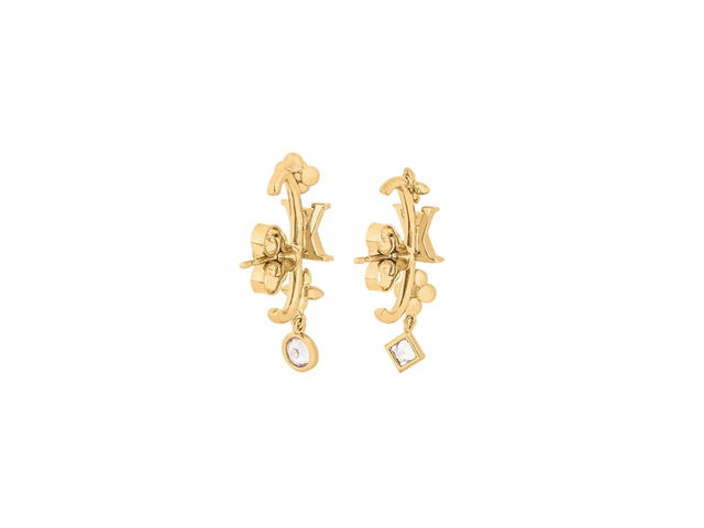 Louis Vuitton Louis Vuitton LV In The Sky Earrings Metal With Gold-Color Finish - view 2
