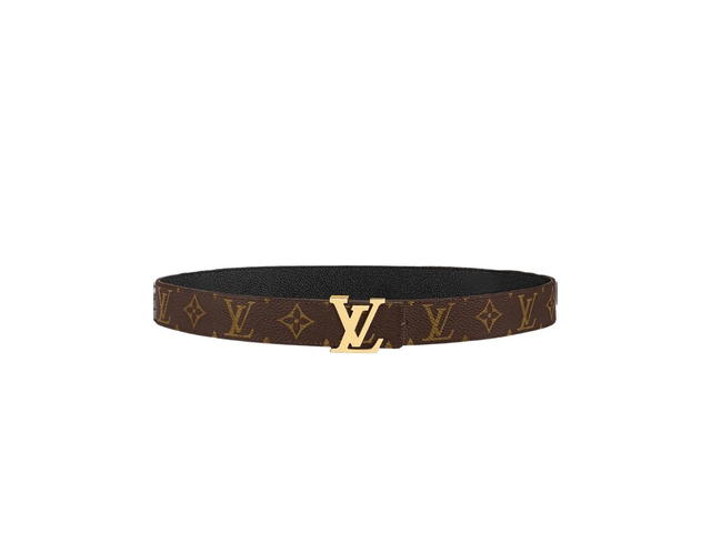 Louis Vuitton Louis Vuitton LV Initials 30MM Reversible Belt In Monogram Canvas With Gold-Colour Hardware - view 1