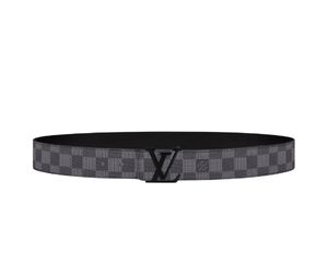 Buy Louis Vuitton LV Initials 40mm Reversible Belt In Damier Infini With Black-Tone Metal Buckle at Sasom – Authentic and Ready to Ship