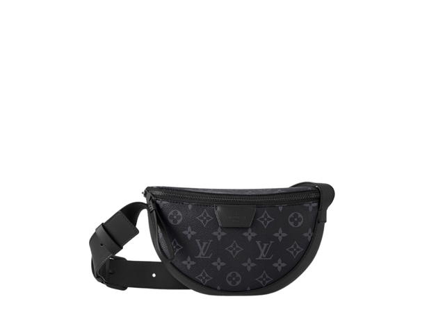 Louis Vuitton Louis Vuitton LV Moon Crossbody In Monogram Eclipse Coated Canvas With Black-Color Hardware Black - view 1
