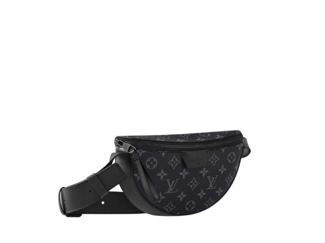 Louis Vuitton Louis Vuitton LV Moon Crossbody In Monogram Eclipse Coated Canvas With Black-Color Hardware Black - view 2