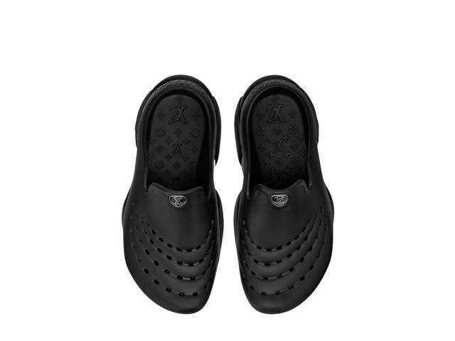 Louis Vuitton Louis Vuitton LV Shark Clog Black - view 2