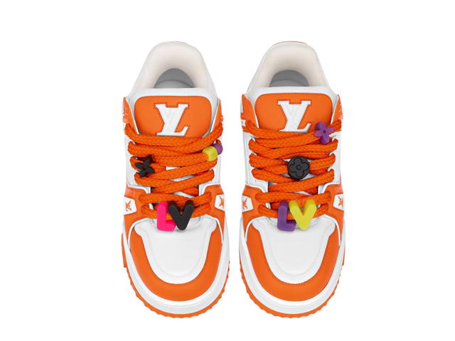 Louis Vuitton Louis Vuitton Trainer Maxi Orange - view 2