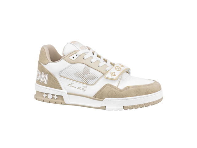 Louis Vuitton Louis Vuitton Trainer Beige White - view 1