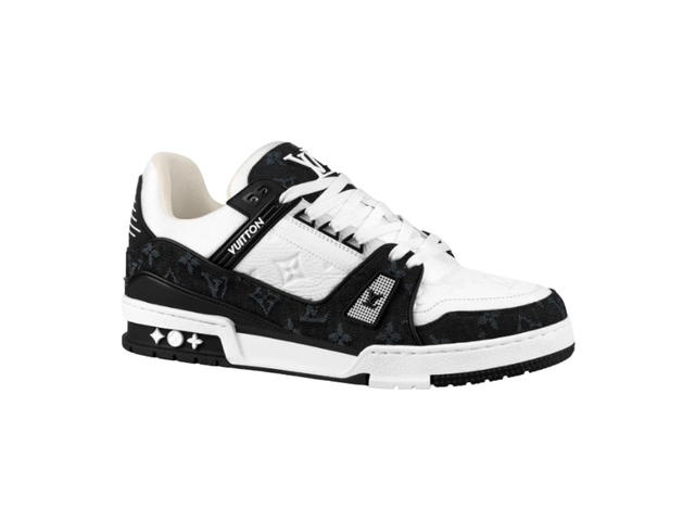 Louis Vuitton Louis Vuitton LV Trainer White Black - view 1