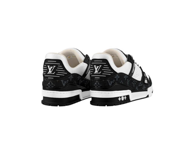 Louis Vuitton Louis Vuitton LV Trainer White Black - view 2