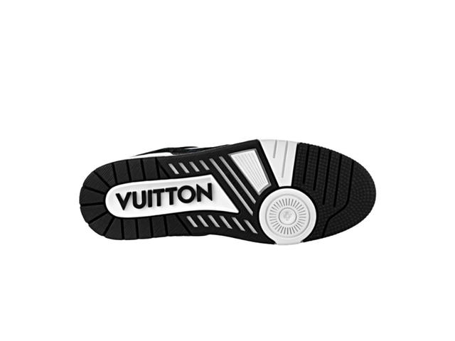 Louis Vuitton Louis Vuitton LV Trainer White Black - view 3