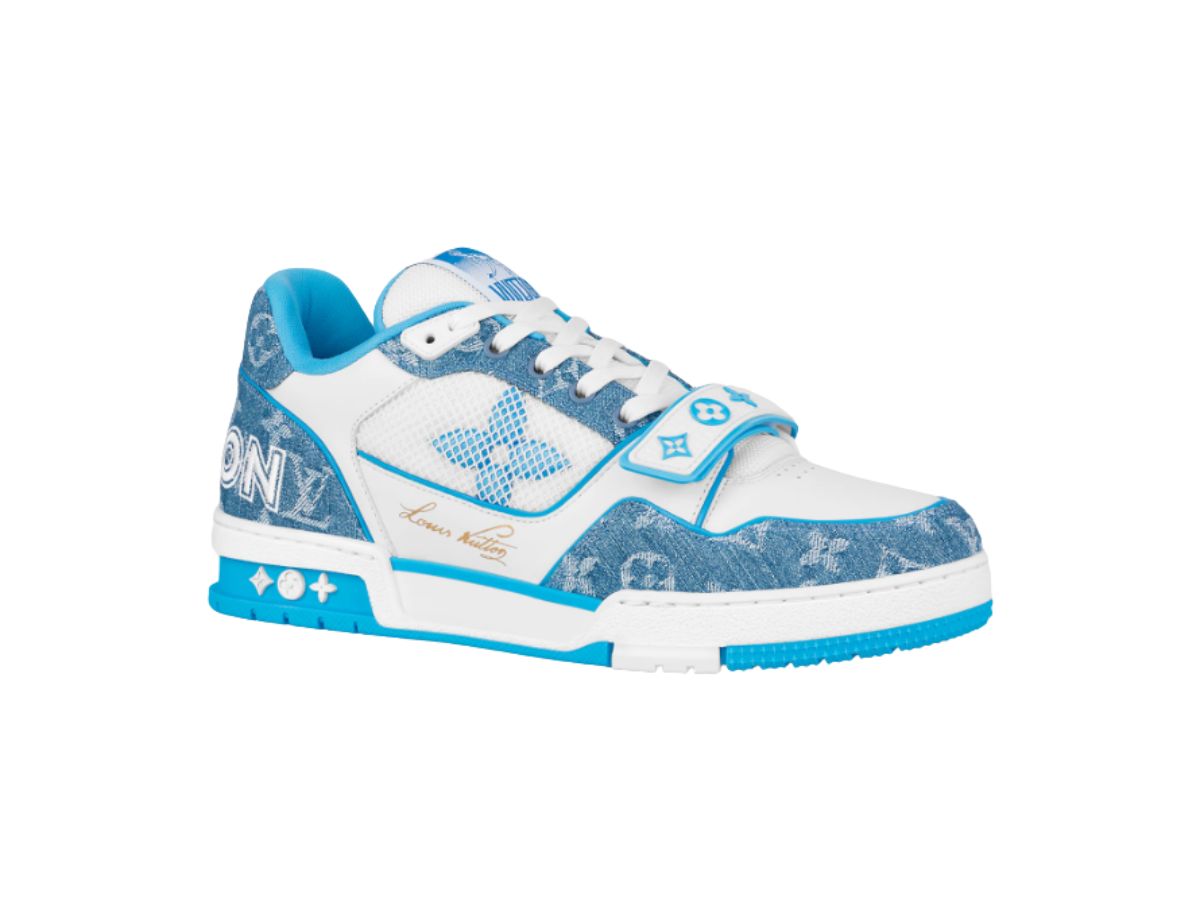 Louis Vuitton Louis Vuitton Trainer Monogram Denim