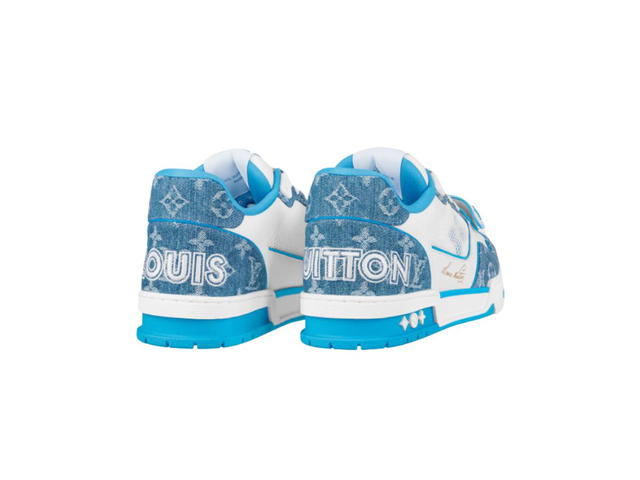 Louis Vuitton Louis Vuitton Trainer Monogram Denim - view 2
