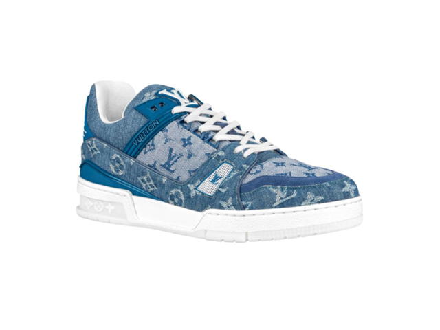 Louis Vuitton Louis Vuitton LV Trainer Sneaker Denim - view 1