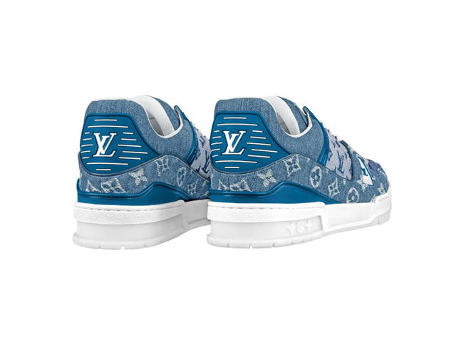 Louis Vuitton Louis Vuitton LV Trainer Sneaker Denim - view 2