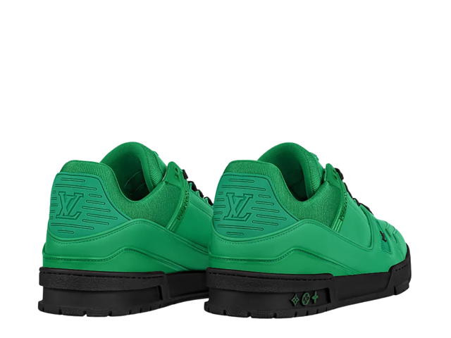 Louis Vuitton Louis Vuitton LV Trainer Sneaker Green - view 2