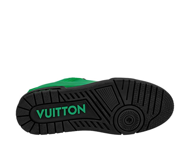 Louis Vuitton Louis Vuitton LV Trainer Sneaker Green - view 3