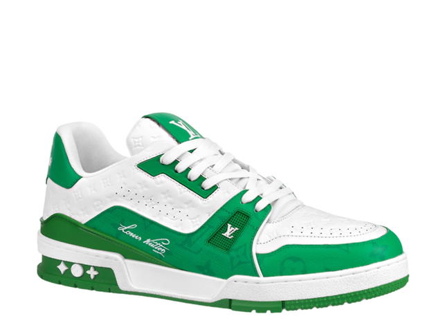 Louis Vuitton Louis Vuitton Trainer #54 Signature Green White - view 1