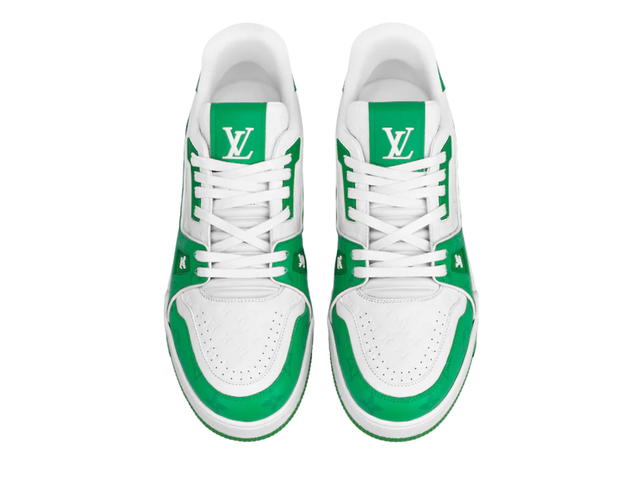 Louis Vuitton Louis Vuitton Trainer #54 Signature Green White - view 3
