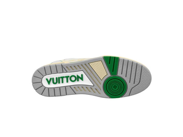 Louis Vuitton Louis Vuitton LV Trainer Sneaker Green - view 3