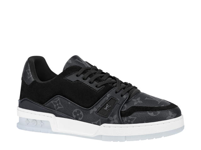 Louis Vuitton Louis Vuitton LV Trainer Sneaker Monogram Flowers Canvas In Eclipse - view 1
