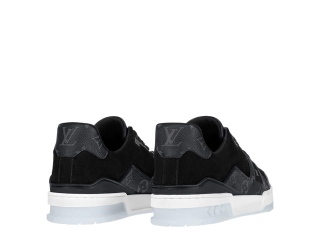 Louis Vuitton Louis Vuitton LV Trainer Sneaker Monogram Flowers Canvas In Eclipse - view 2