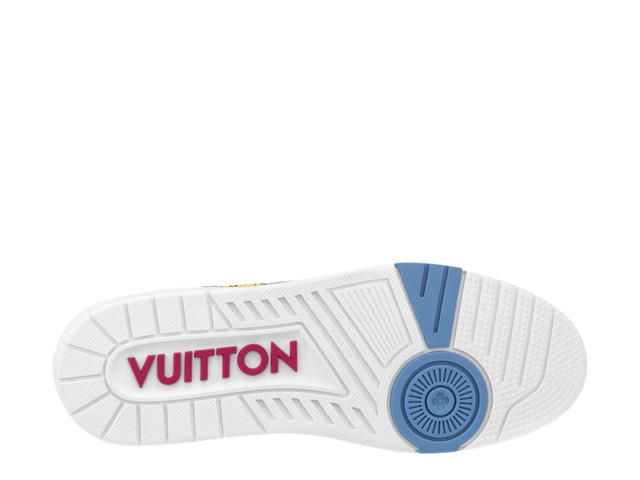 Louis Vuitton Louis Vuitton LV Trainer Sneaker Multicolor Printed Canvas Monogram Canvas - view 3