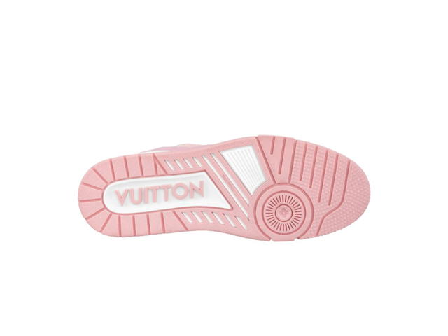 Louis Vuitton Louis Vuitton LV Trainer Sneaker Pink - view 3
