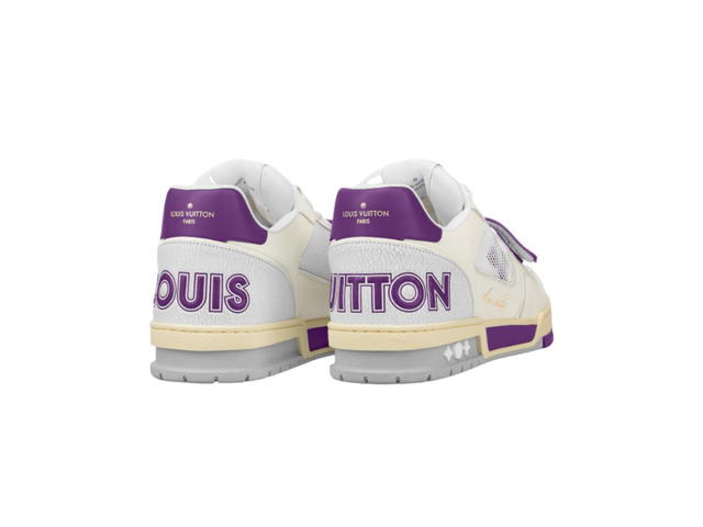 Louis Vuitton Louis Vuitton LV Trainer Sneaker Purple - view 2