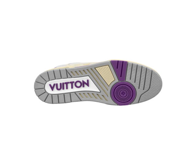 Louis Vuitton Louis Vuitton LV Trainer Sneaker Purple - view 3