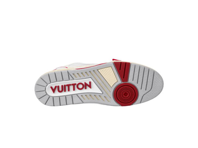Louis Vuitton Louis Vuitton LV Trainer Sneaker Red - view 3