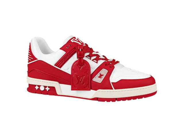 Louis Vuitton Louis Vuitton LV Trainer Sneaker Red White - view 1