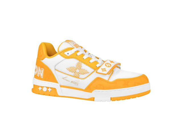 Louis Vuitton Louis Vuitton Trainer Monogram Denim Orange - view 1