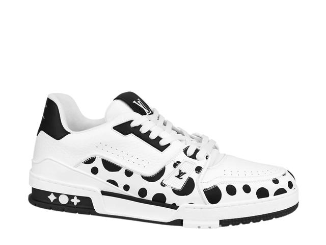 Louis Vuitton Louis Vuitton LV Trainer Yayoi Kusama Black White - view 1