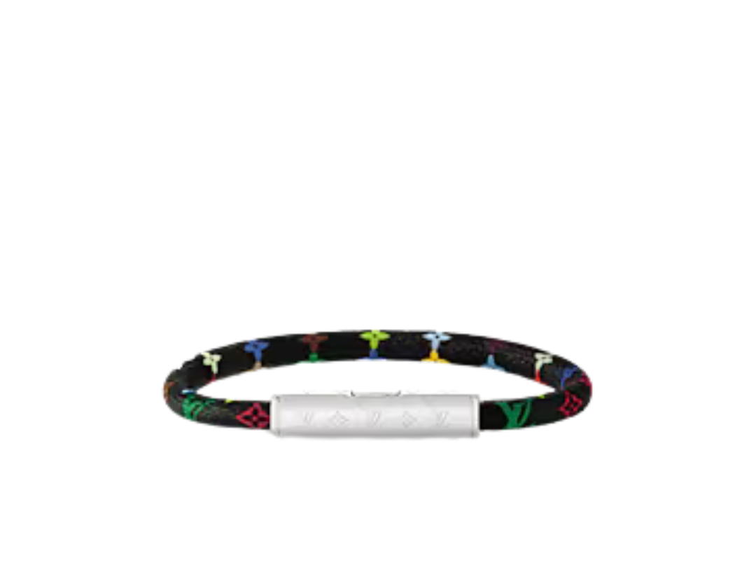 Louis Vuitton Louis Vuitton x Takashi Murakami Lv Confidential Bracelet Black