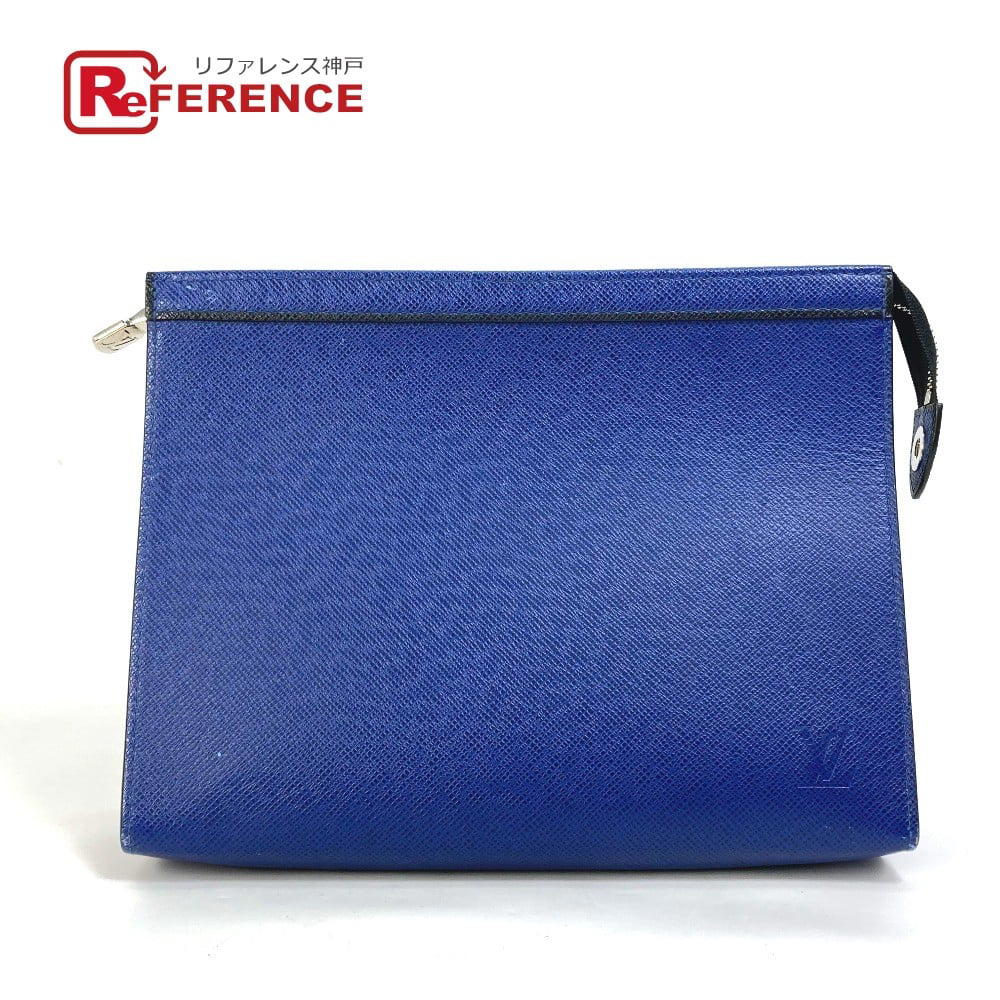 Louis Vuitton LOUIS VUITTON M30575 Taiga Pochette Voyager MM bag pouch Cluch Bag