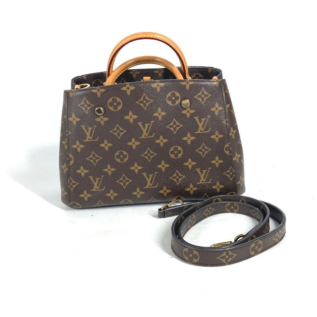 Louis Vuitton LOUIS VUITTON M41055 Monogram MontaigneBB 2WAY Shoulder Bag Tote Bag Hand Bag - view 2