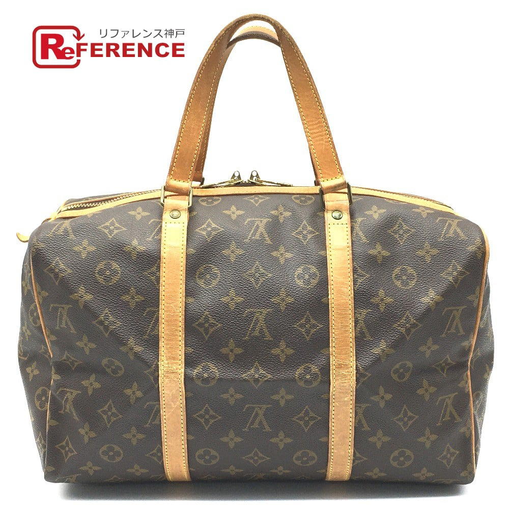 Louis Vuitton LOUIS VUITTON M41626 Monogram Sac Souple 35 Hand Bag Duffle Bag Canvas Brown