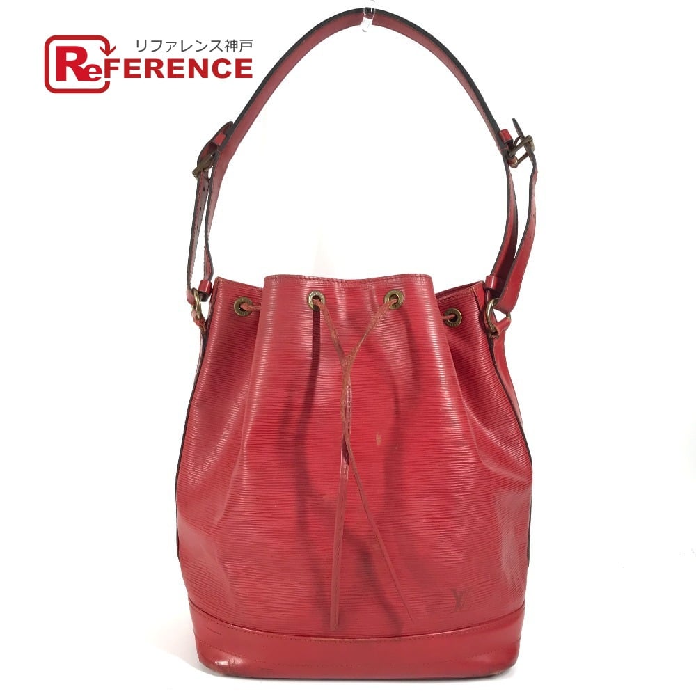 Louis Vuitton LOUIS VUITTON M44007 Epi Noe drawstring Shoulder Bag Leather Castilian Red