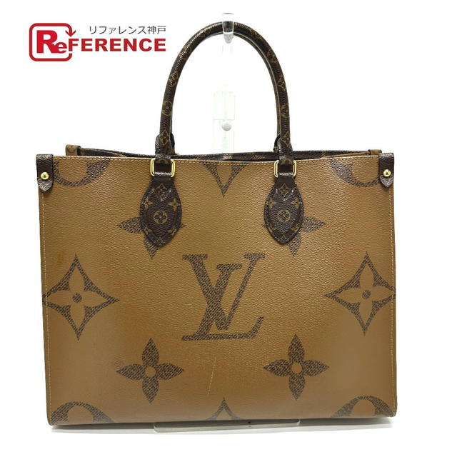 Louis Vuitton LOUIS VUITTON M45321 Monogram On the Go MM Bag Tote Bag MonogramCanvas Brown - view 1