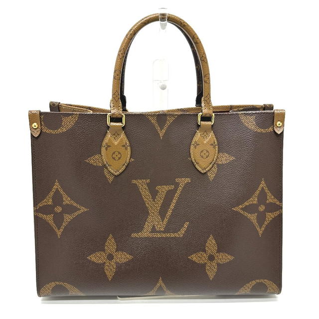 Louis Vuitton LOUIS VUITTON M45321 Monogram On the Go MM Bag Tote Bag MonogramCanvas Brown - view 3