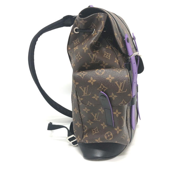 Louis Vuitton LOUIS VUITTON M46247 MonogramMacassar Christopher PM Backpack - view 4