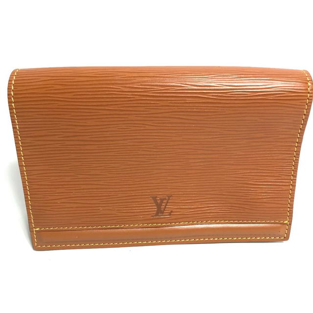 Louis Vuitton LOUIS VUITTON M52603 Epi Ceinture-Tilsit Pouch only Pouch Epi Leather Brown - view 2