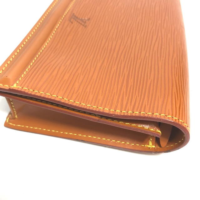 Louis Vuitton LOUIS VUITTON M52603 Epi Ceinture-Tilsit Pouch only Pouch Epi Leather Brown - view 4