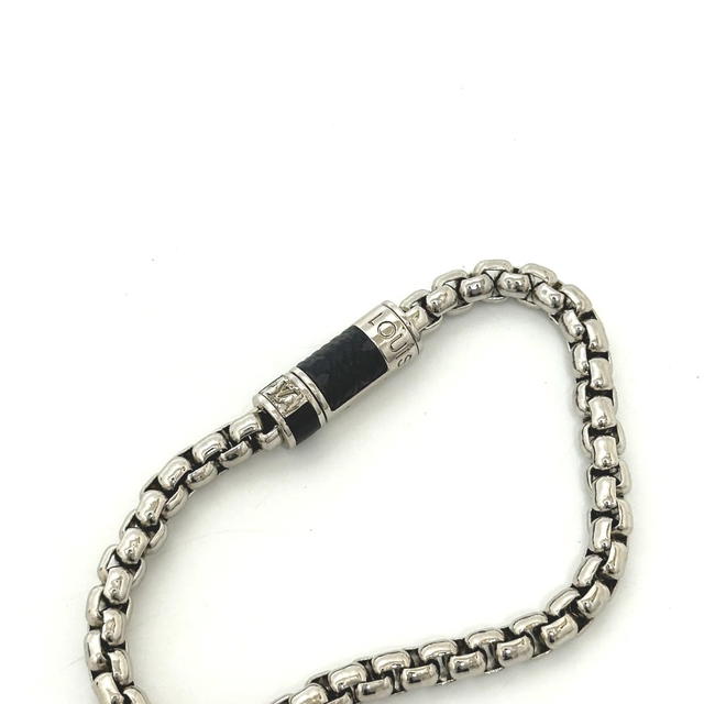 Louis Vuitton LOUIS VUITTON M63107 Bracelet-Chain Monogram-Eclipse Accessories Bracelet - view 4