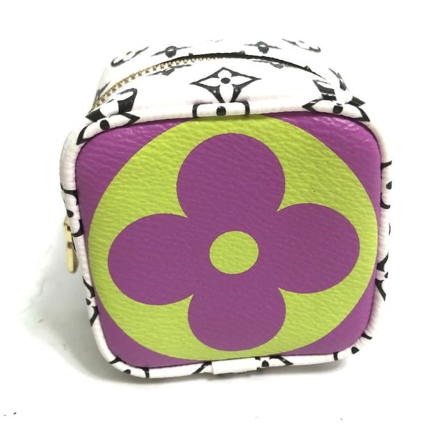 Louis Vuitton LOUIS VUITTON M67669 Monogram Giant Portomonet Cube Pouch Canvas yellow/pink - view 2