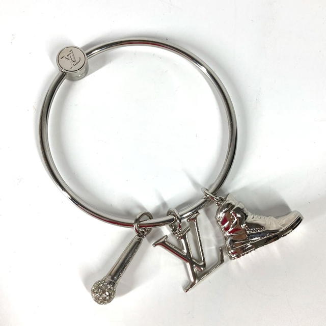 Louis Vuitton LOUIS VUITTON M68854 porte cles round ring Bag Charm Key Ring Key Holder - view 2