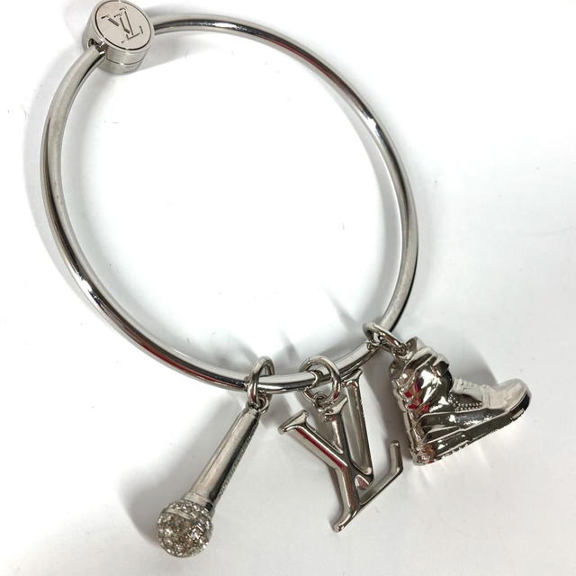 Louis Vuitton LOUIS VUITTON M68854 porte cles round ring Bag Charm Key Ring Key Holder - view 5